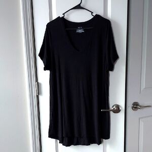 HUE Black Short Sleeve Tee Xl